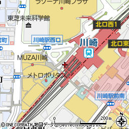 幸警察署川崎駅西口交番周辺の地図