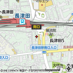 横浜銀行十日市場支店周辺の地図