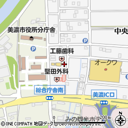 岐阜県美濃市中央10丁目149周辺の地図