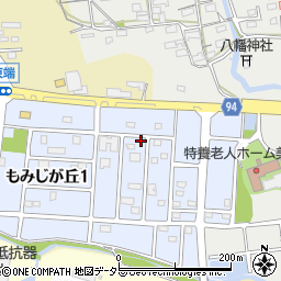 岐阜県美濃市もみじが丘2丁目26周辺の地図