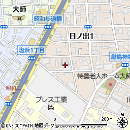 有限会社金沢製作所周辺の地図