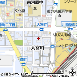 川崎ファミリーケアクリニック周辺の地図
