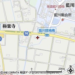 岐阜県美濃市極楽寺726周辺の地図