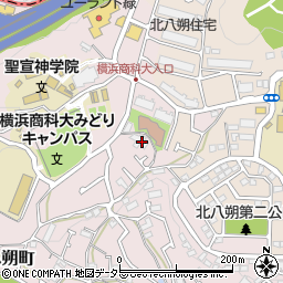 神奈川県横浜市緑区西八朔町771周辺の地図