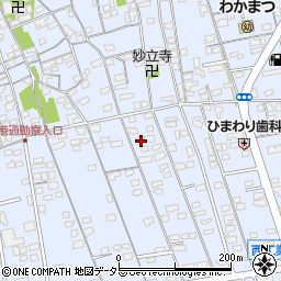 鳥取県境港市外江町2450周辺の地図