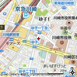 シンテイ警備株式会社　川崎支社周辺の地図