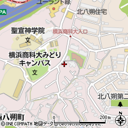 神奈川県横浜市緑区西八朔町769-58周辺の地図