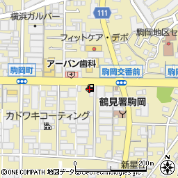 キグナスハイパー車検駒岡周辺の地図