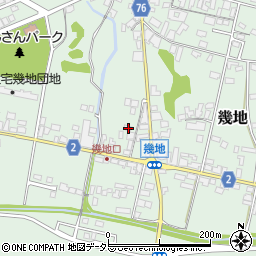 京都府与謝郡与謝野町幾地1648周辺の地図