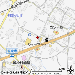 まいどおおきに食堂飯田座光寺食堂周辺の地図