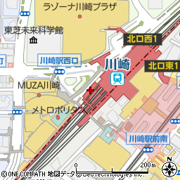 神奈川県川崎市幸区堀川町72-2周辺の地図
