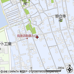 鳥取県境港市外江町2980周辺の地図