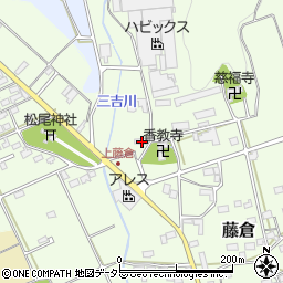岐阜県山県市藤倉560周辺の地図