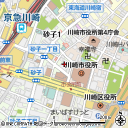 あっぷるケアプランセンター川崎周辺の地図