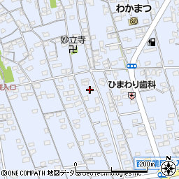 鳥取県境港市外江町2466-9周辺の地図