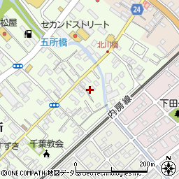 千葉県市原市五所1586周辺の地図