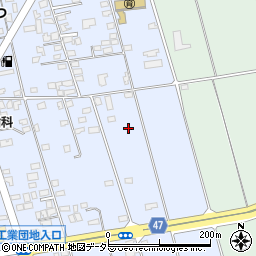 鳥取県境港市外江町1822周辺の地図