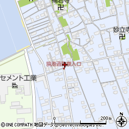 鳥取県境港市外江町3347周辺の地図