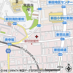 レオネクスト港北周辺の地図