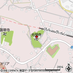 [葬儀場]光明寺会館周辺の地図