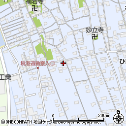 鳥取県境港市外江町2971-3周辺の地図