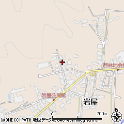 京都府与謝郡与謝野町岩屋176周辺の地図