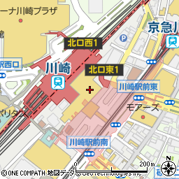 サーティワンアイスクリームアトレ川崎店周辺の地図