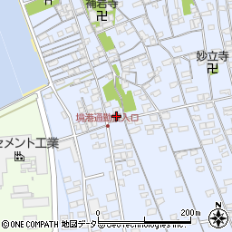 鳥取県境港市外江町3347-1周辺の地図