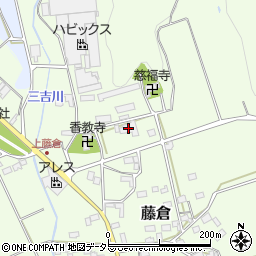 岐阜県山県市藤倉520周辺の地図