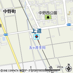 鳥取県境港市周辺の地図