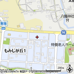 岐阜県美濃市もみじが丘2丁目14周辺の地図