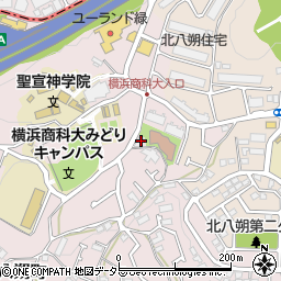 神奈川県横浜市緑区西八朔町780周辺の地図