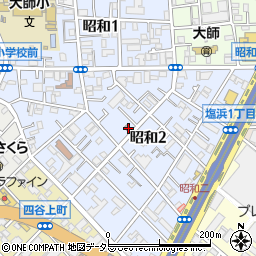 川崎昭和郵便局 ＡＴＭ周辺の地図