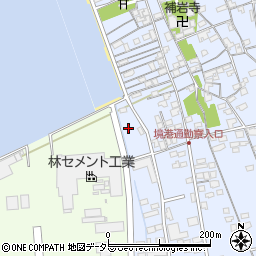 鳥取県境港市外江町3648周辺の地図