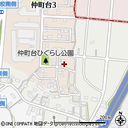 ヒューゲル仲町台周辺の地図