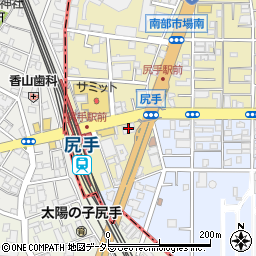 花太郎川崎尻手１号店周辺の地図