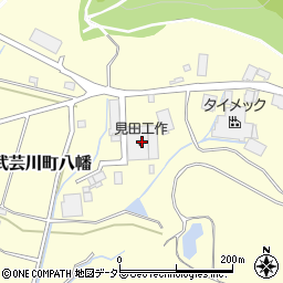 見田工作周辺の地図