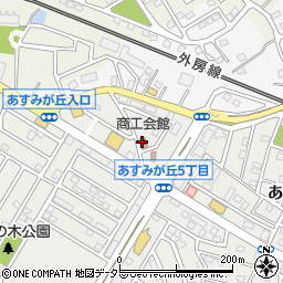 千葉市土気商工会周辺の地図