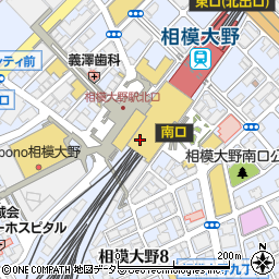 静岡銀行相模大野支店 ＡＴＭ周辺の地図