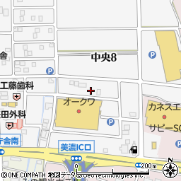 岐阜県美濃市中央10丁目81周辺の地図