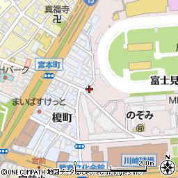 コインパーク川崎富士見１丁目駐車場周辺の地図