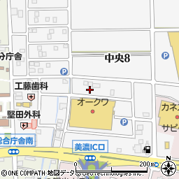 岐阜県美濃市中央10丁目85周辺の地図