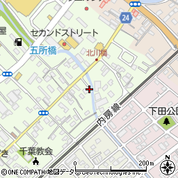千葉県市原市五所1580周辺の地図