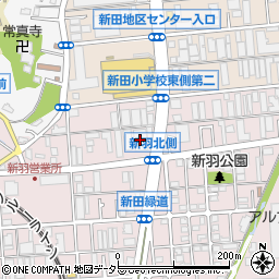 トーホーフードサービス横浜支店周辺の地図