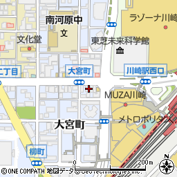 アフタースクールワイズ川崎周辺の地図
