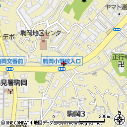 パティオ駒岡１７号館周辺の地図