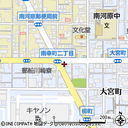 セブンイレブン川崎柳町東店周辺の地図