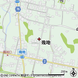 京都府与謝郡与謝野町幾地1493-1周辺の地図