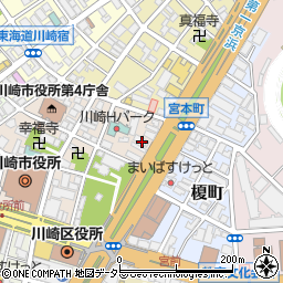 株式会社今関商会　本社周辺の地図