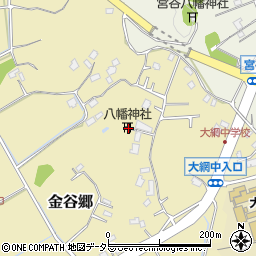 千葉県大網白里市金谷郷323周辺の地図